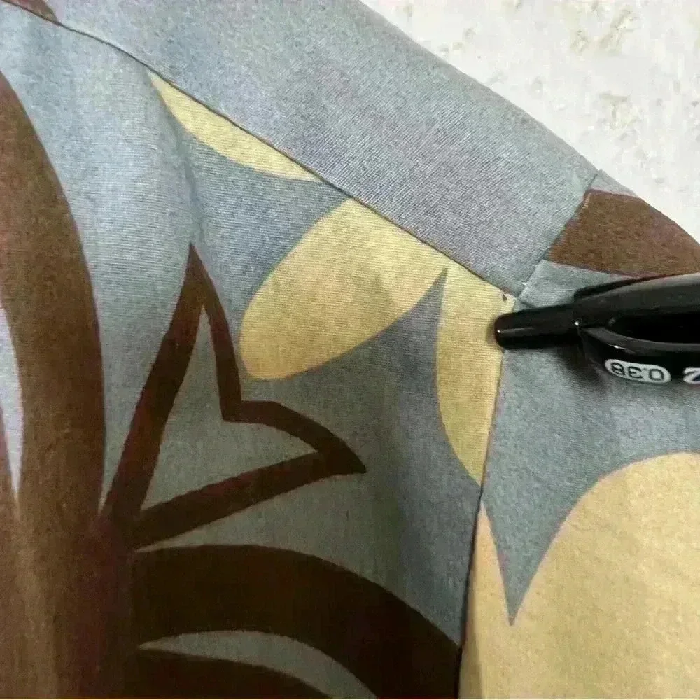 Mamo Howell Vintage Men’s Short Sleeve Shirt-Large - Picture 5 of 5